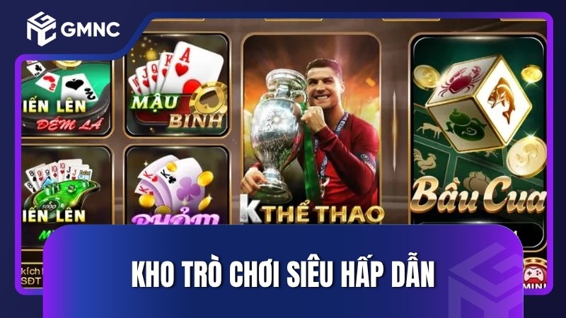 Kho trò chơi siêu hấp dẫn
