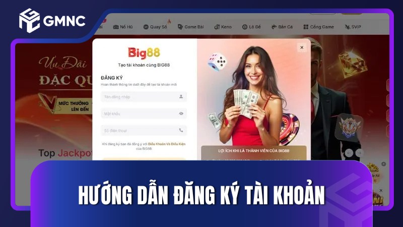 Hướng dẫn đăng ký tài khoản