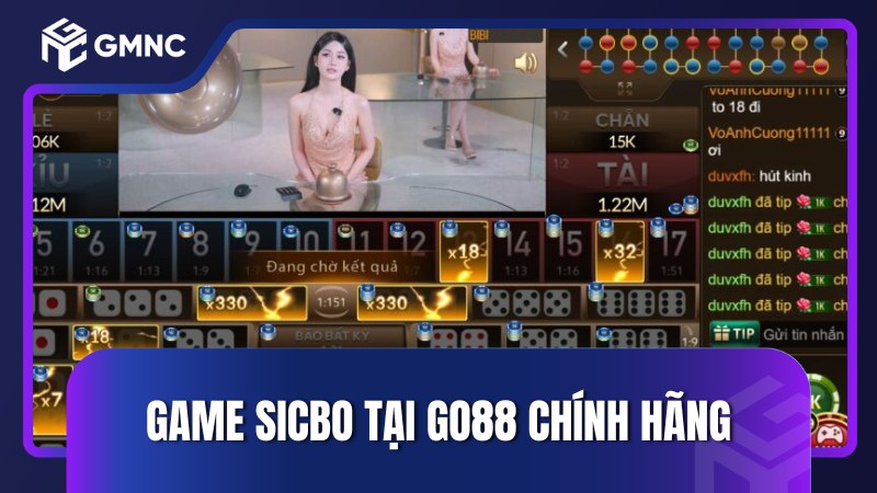 Game Sicbo tại GO88 chính hãng