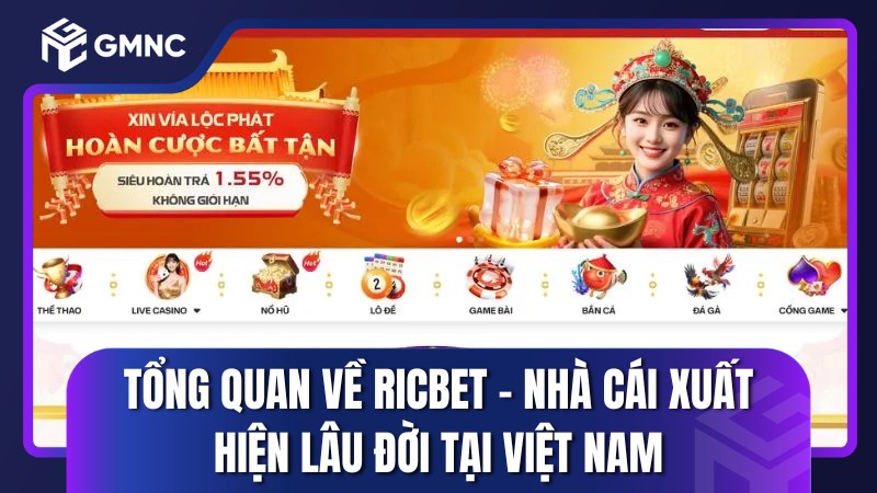 Tổng quan về Ricbet – Nhà cái xuất hiện lâu đời tại Việt Nam