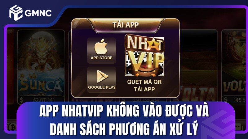 App Nhatvip Không Vào Được Và Danh Sách Phương Án Xử Lý