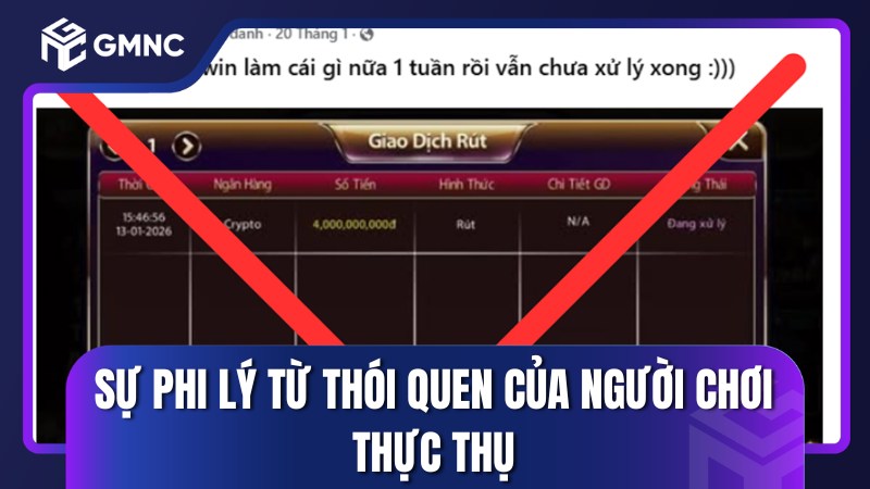 Sự phi lý từ thói quen của người chơi thực thụ